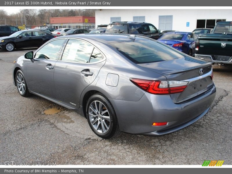 Nebula Gray Pearl / Stratus Gray 2017 Lexus ES 300h Hybrid