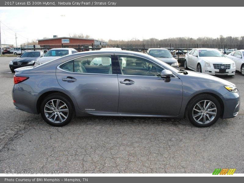 Nebula Gray Pearl / Stratus Gray 2017 Lexus ES 300h Hybrid