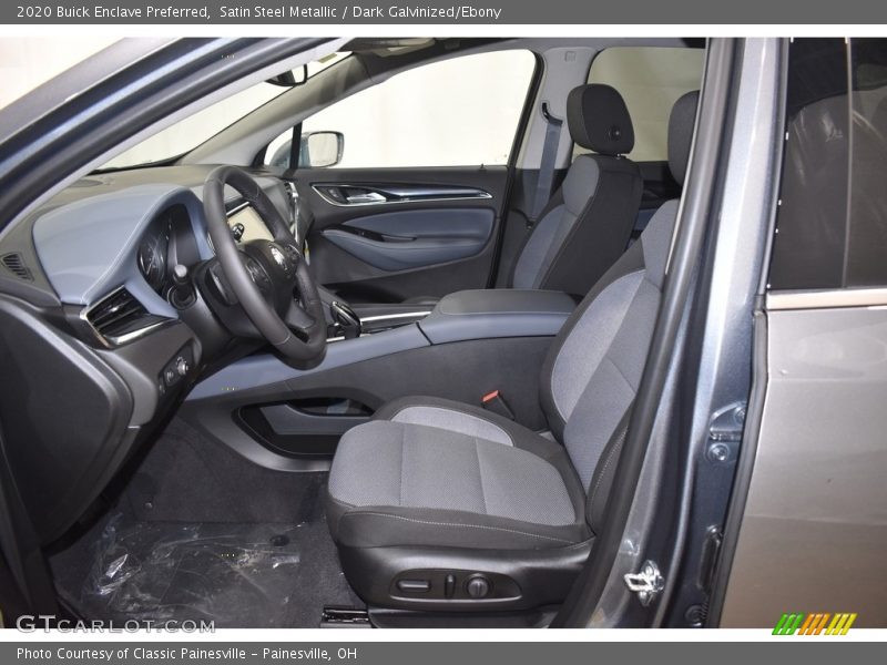 Satin Steel Metallic / Dark Galvinized/Ebony 2020 Buick Enclave Preferred