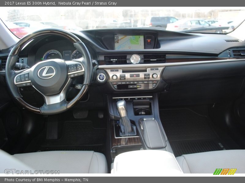 Nebula Gray Pearl / Stratus Gray 2017 Lexus ES 300h Hybrid