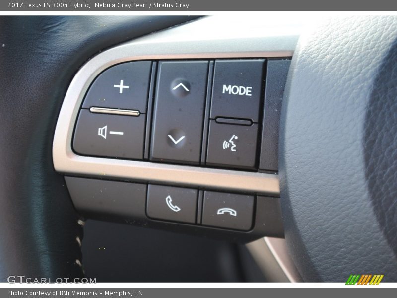 Nebula Gray Pearl / Stratus Gray 2017 Lexus ES 300h Hybrid