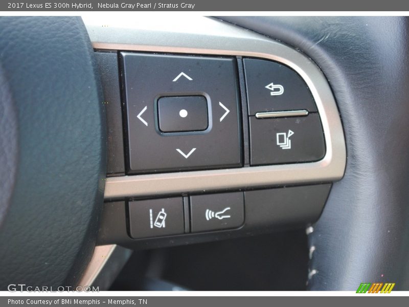 Nebula Gray Pearl / Stratus Gray 2017 Lexus ES 300h Hybrid