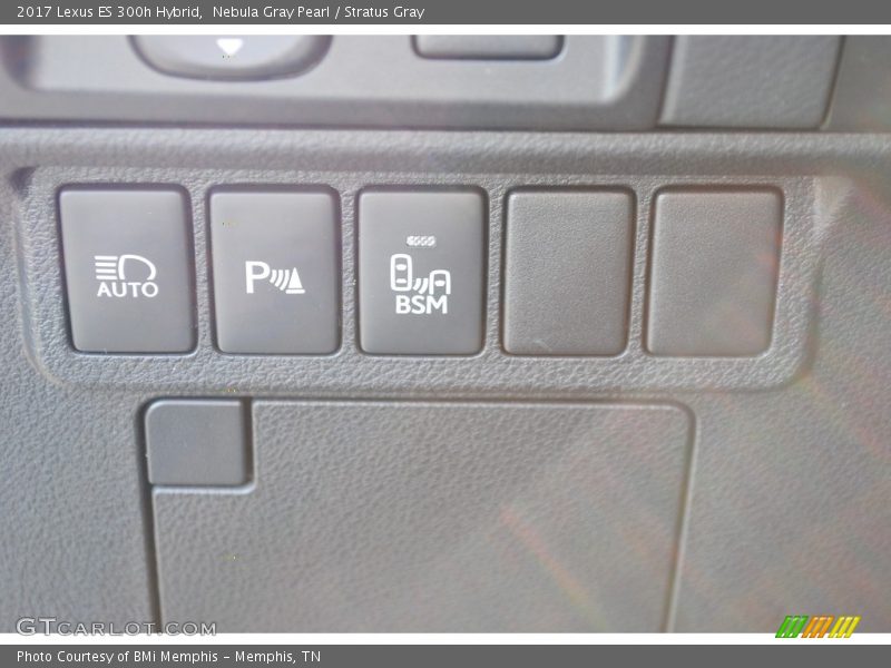 Nebula Gray Pearl / Stratus Gray 2017 Lexus ES 300h Hybrid