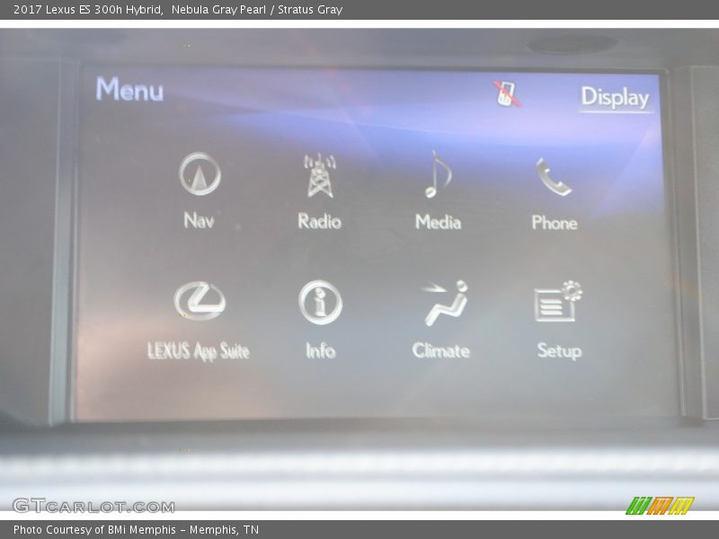 Nebula Gray Pearl / Stratus Gray 2017 Lexus ES 300h Hybrid