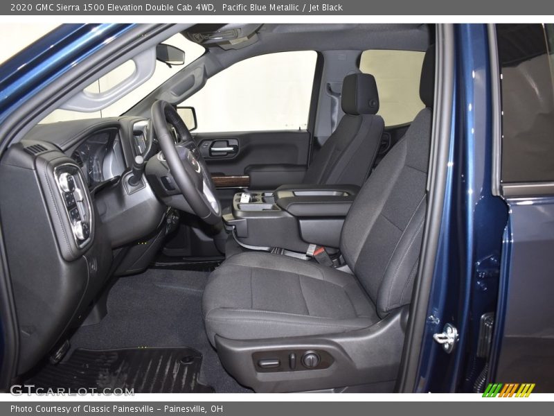 Pacific Blue Metallic / Jet Black 2020 GMC Sierra 1500 Elevation Double Cab 4WD