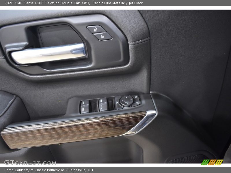 Pacific Blue Metallic / Jet Black 2020 GMC Sierra 1500 Elevation Double Cab 4WD