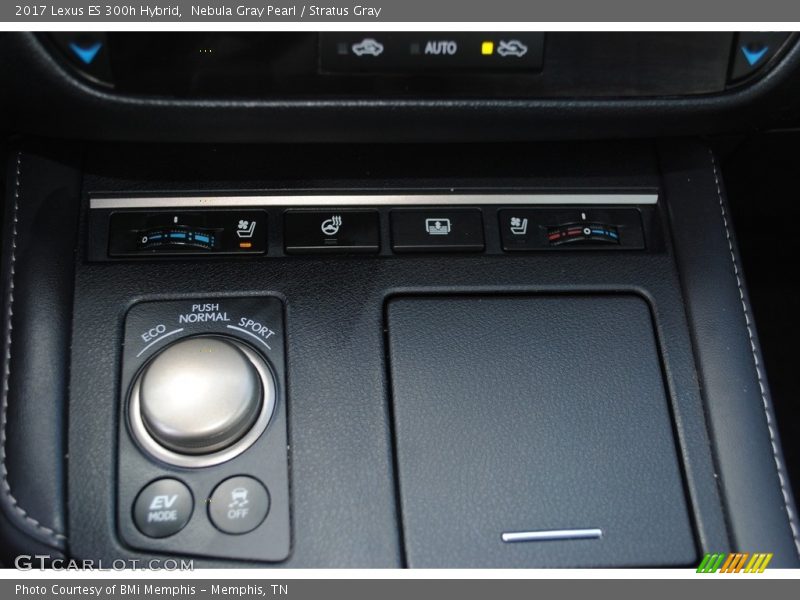 Nebula Gray Pearl / Stratus Gray 2017 Lexus ES 300h Hybrid