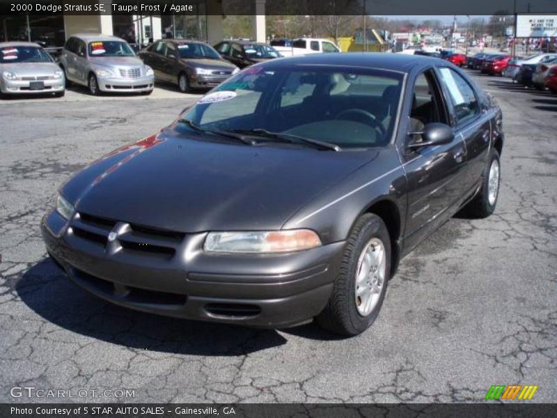 Taupe Frost / Agate 2000 Dodge Stratus SE