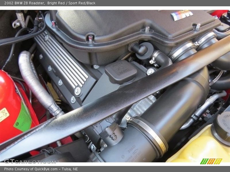 Bright Red / Sport Red/Black 2002 BMW Z8 Roadster