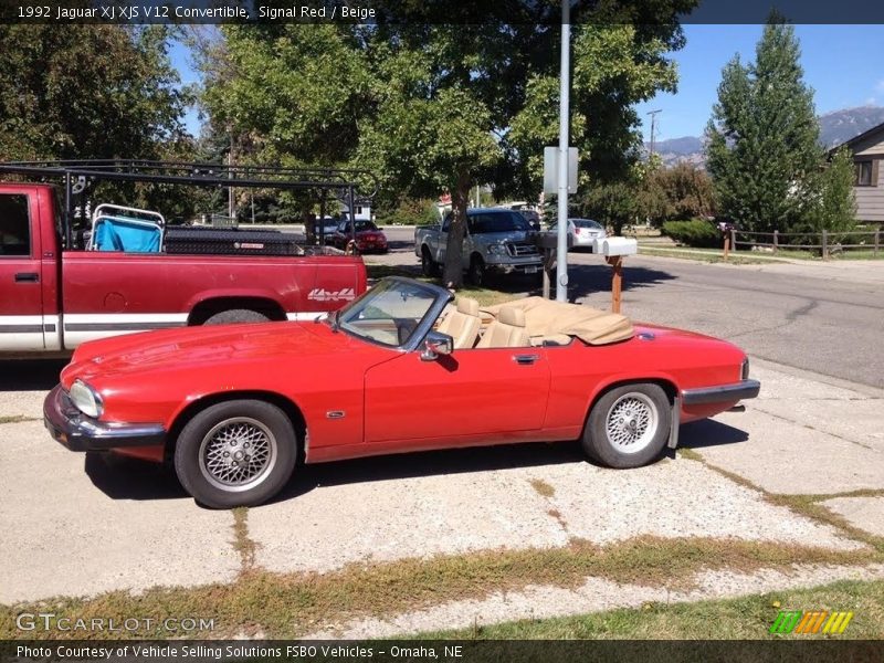 Front 3/4 View of 1992 XJ XJS V12 Convertible