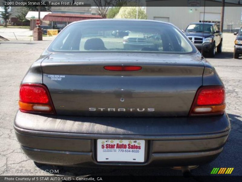 Taupe Frost / Agate 2000 Dodge Stratus SE