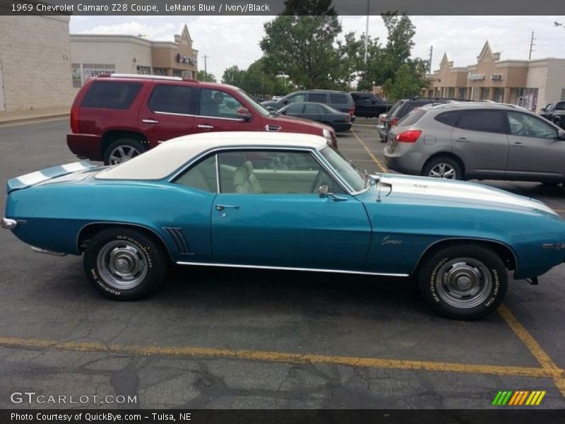  1969 Camaro Z28 Coupe LeMans Blue