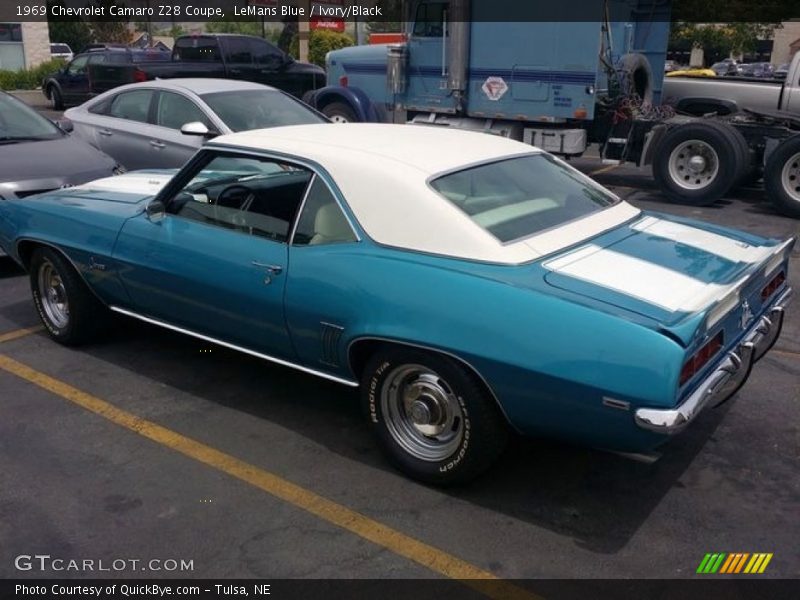  1969 Camaro Z28 Coupe LeMans Blue