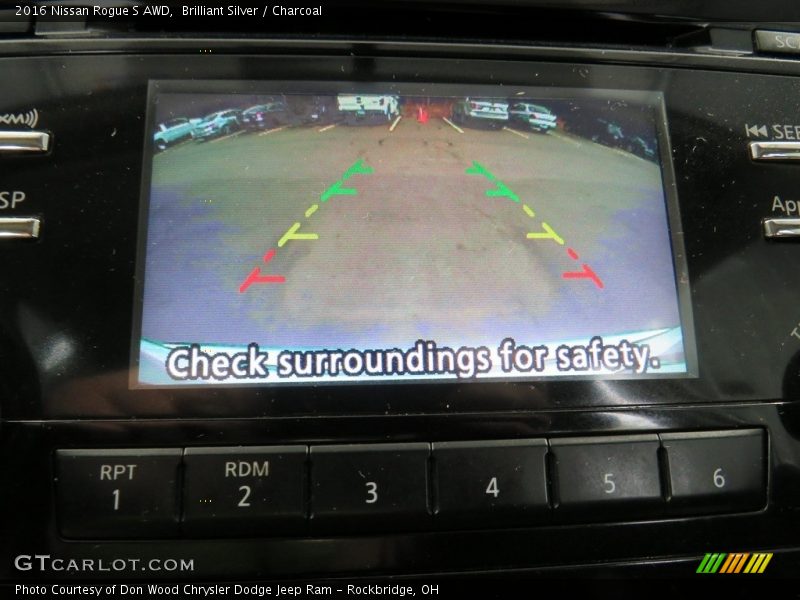 Brilliant Silver / Charcoal 2016 Nissan Rogue S AWD