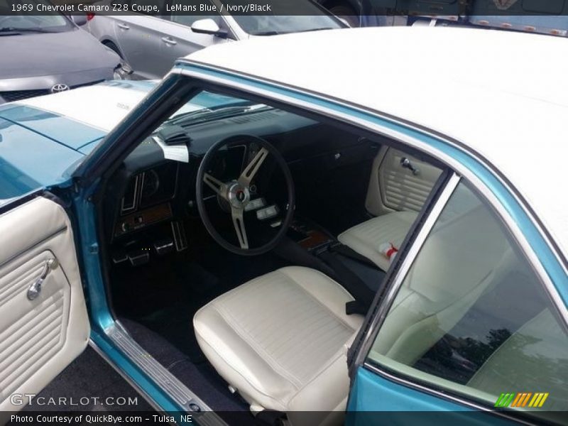  1969 Camaro Z28 Coupe Ivory/Black Interior