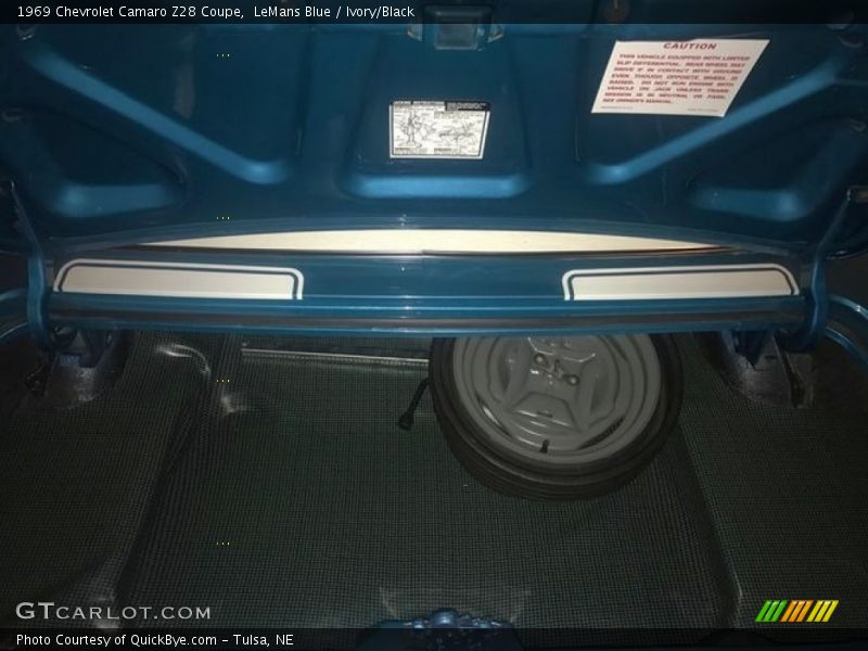  1969 Camaro Z28 Coupe Trunk