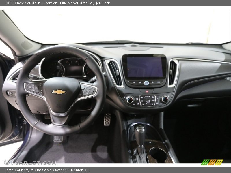 Blue Velvet Metallic / Jet Black 2016 Chevrolet Malibu Premier