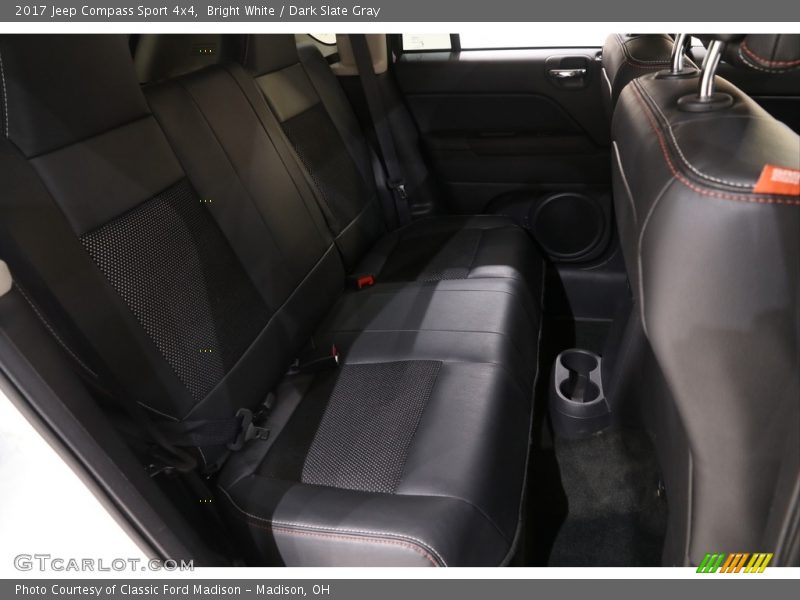Bright White / Dark Slate Gray 2017 Jeep Compass Sport 4x4