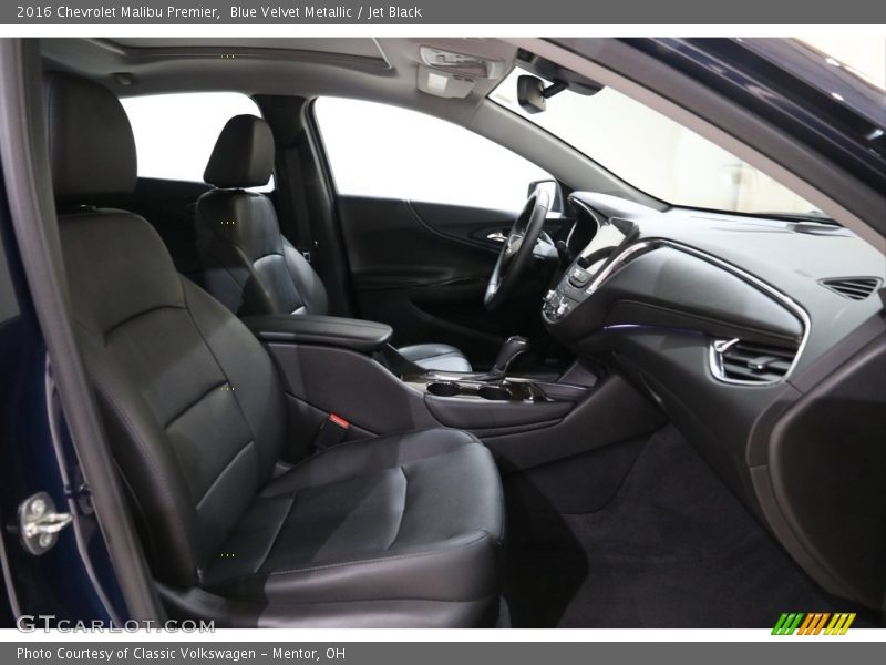 Blue Velvet Metallic / Jet Black 2016 Chevrolet Malibu Premier