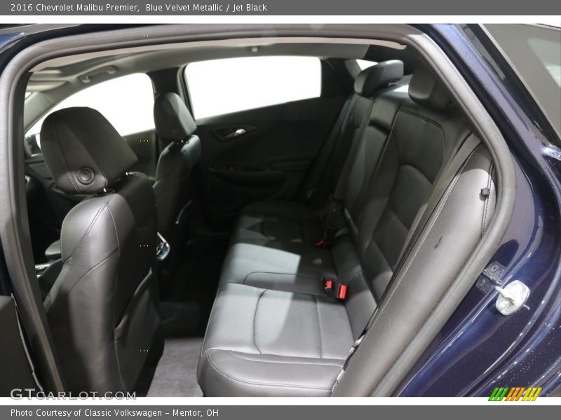 Blue Velvet Metallic / Jet Black 2016 Chevrolet Malibu Premier