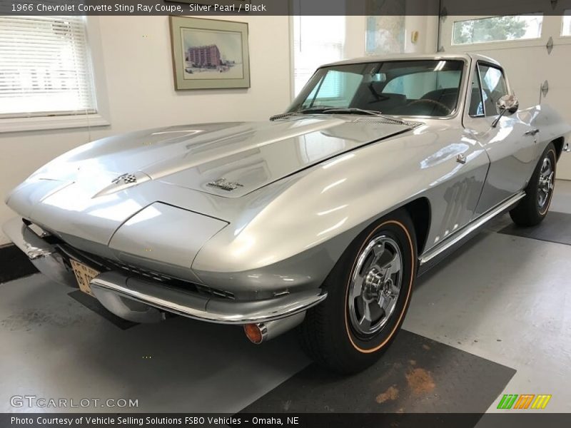 Front 3/4 View of 1966 Corvette Sting Ray Coupe