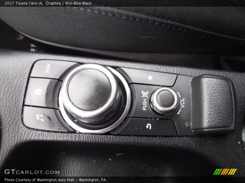 Graphite / Mid-Blue Black 2017 Toyota Yaris iA