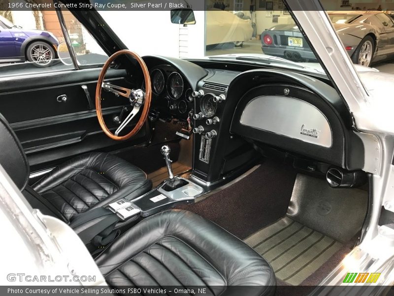 Front Seat of 1966 Corvette Sting Ray Coupe