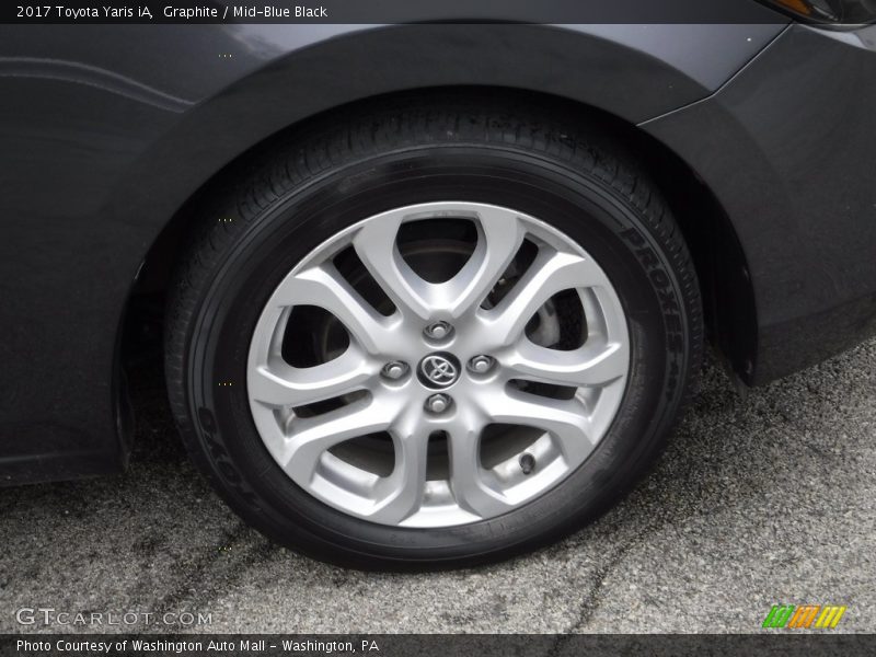 Graphite / Mid-Blue Black 2017 Toyota Yaris iA