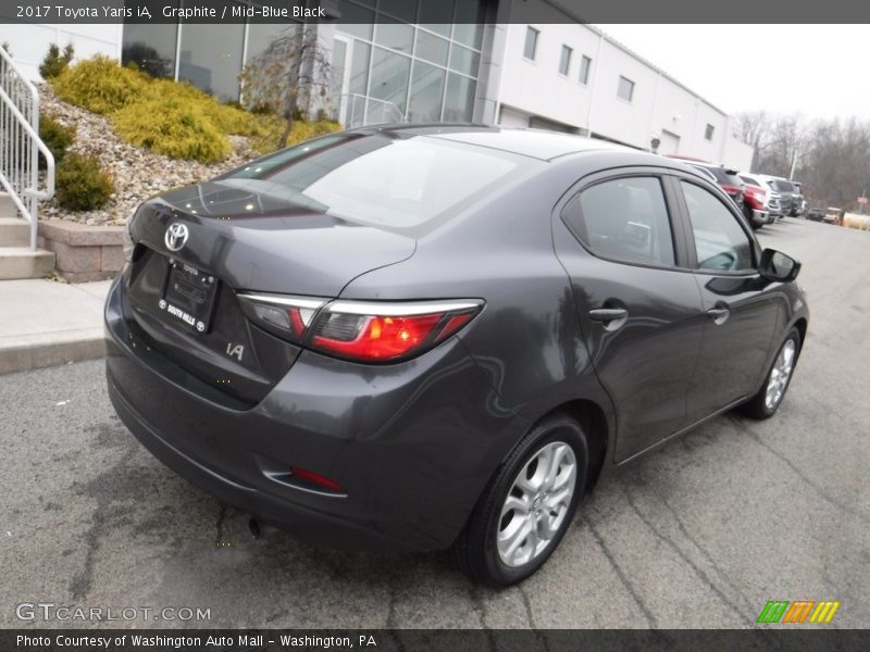 Graphite / Mid-Blue Black 2017 Toyota Yaris iA