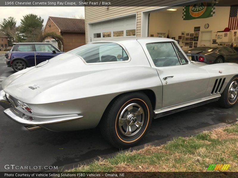  1966 Corvette Sting Ray Coupe Silver Pearl