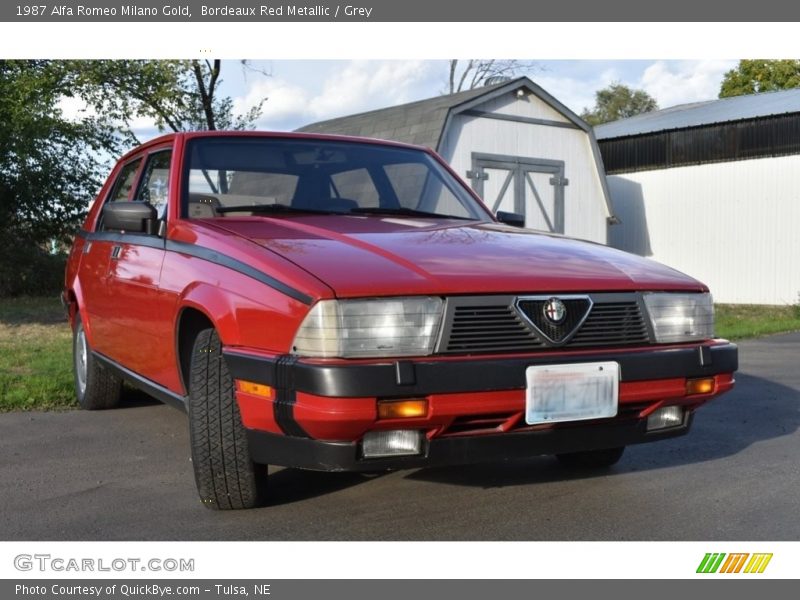  1987 Milano Gold Bordeaux Red Metallic