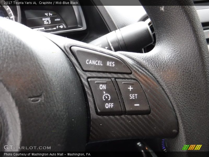 Graphite / Mid-Blue Black 2017 Toyota Yaris iA