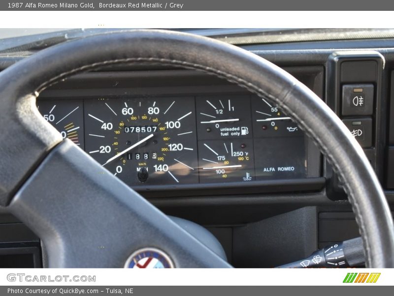  1987 Milano Gold Gold Gauges