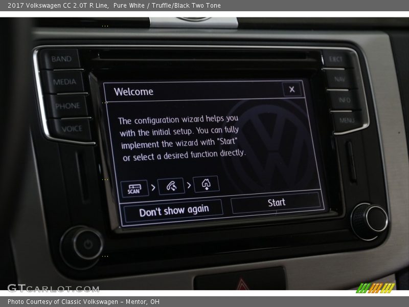 Pure White / Truffle/Black Two Tone 2017 Volkswagen CC 2.0T R Line