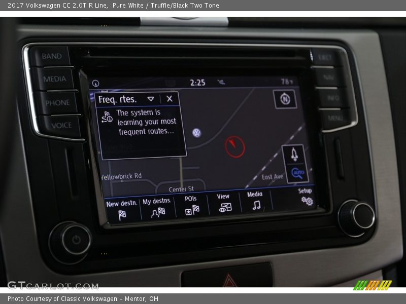 Pure White / Truffle/Black Two Tone 2017 Volkswagen CC 2.0T R Line