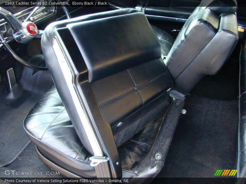 Front Seat of 1963 Series 62 Convertible