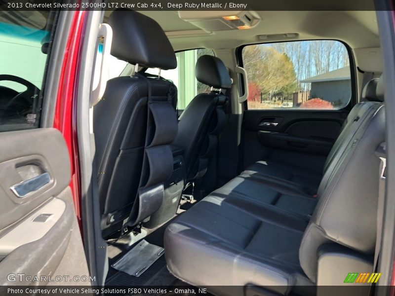 Deep Ruby Metallic / Ebony 2013 Chevrolet Silverado 2500HD LTZ Crew Cab 4x4