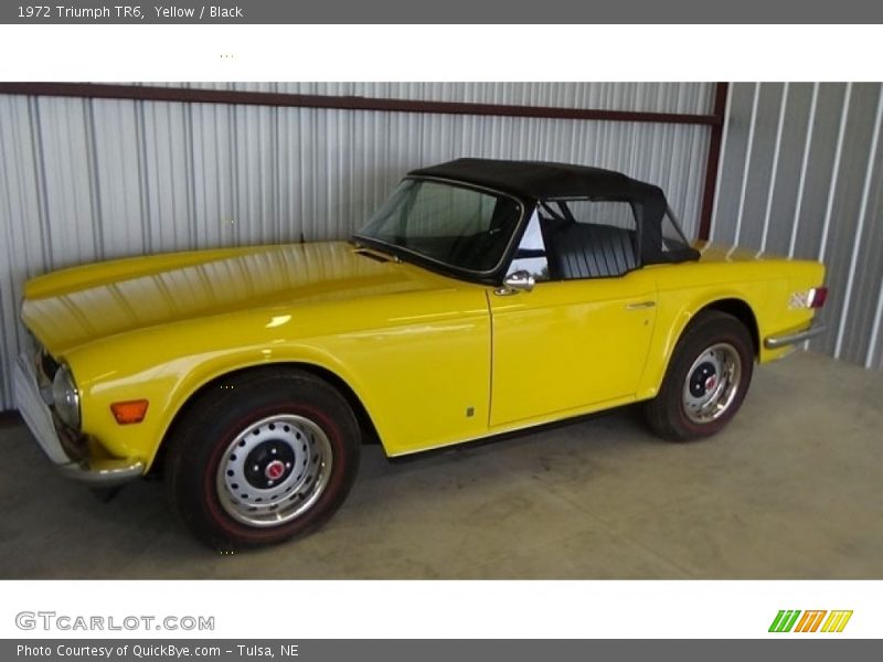  1972 TR6  Yellow