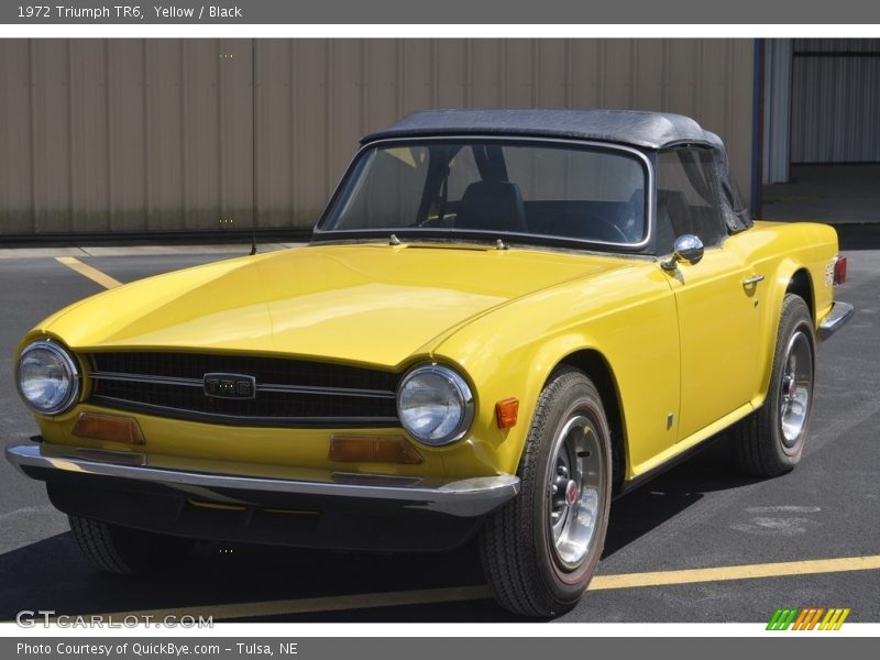Front 3/4 View of 1972 TR6 