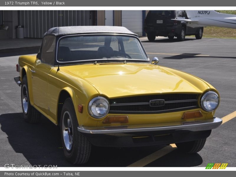  1972 TR6  Yellow