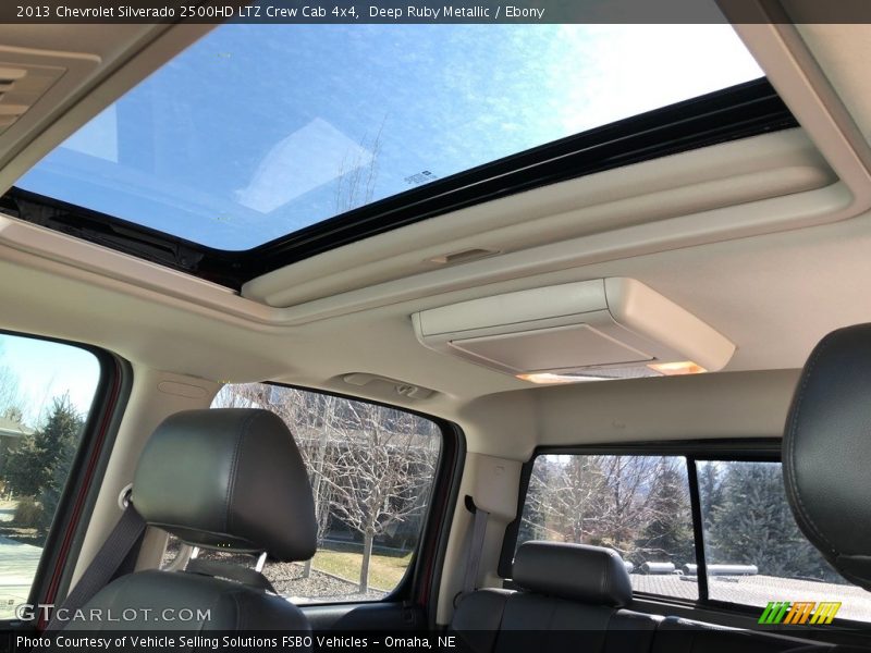 Deep Ruby Metallic / Ebony 2013 Chevrolet Silverado 2500HD LTZ Crew Cab 4x4