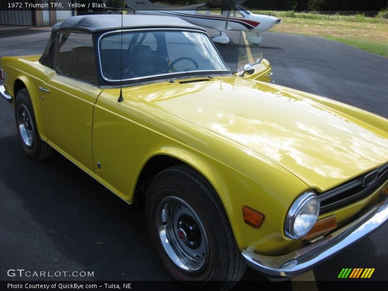  1972 TR6  Yellow