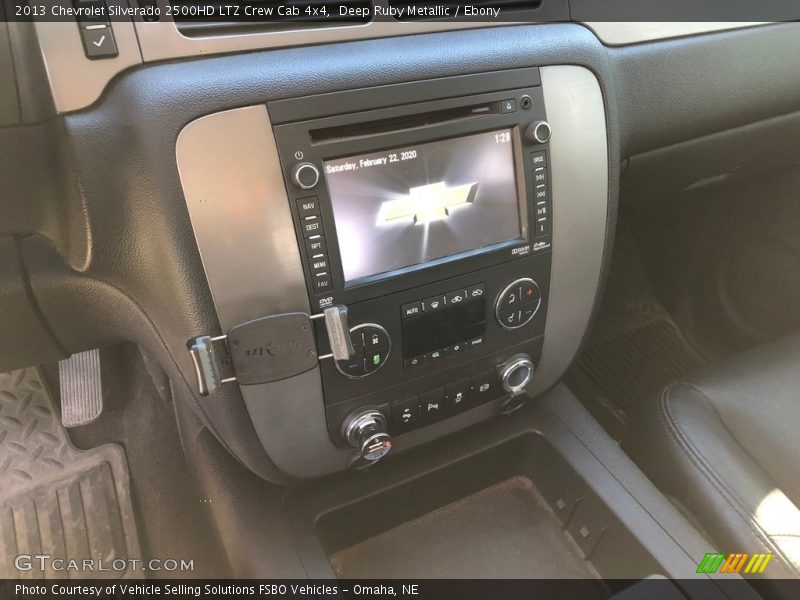 Deep Ruby Metallic / Ebony 2013 Chevrolet Silverado 2500HD LTZ Crew Cab 4x4
