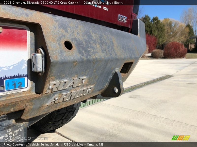 Deep Ruby Metallic / Ebony 2013 Chevrolet Silverado 2500HD LTZ Crew Cab 4x4