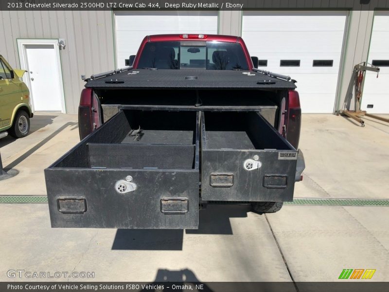 Deep Ruby Metallic / Ebony 2013 Chevrolet Silverado 2500HD LTZ Crew Cab 4x4