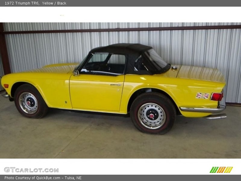  1972 TR6  Yellow