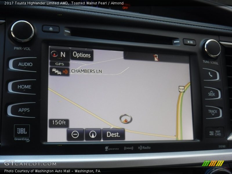 Toasted Walnut Pearl / Almond 2017 Toyota Highlander Limited AWD