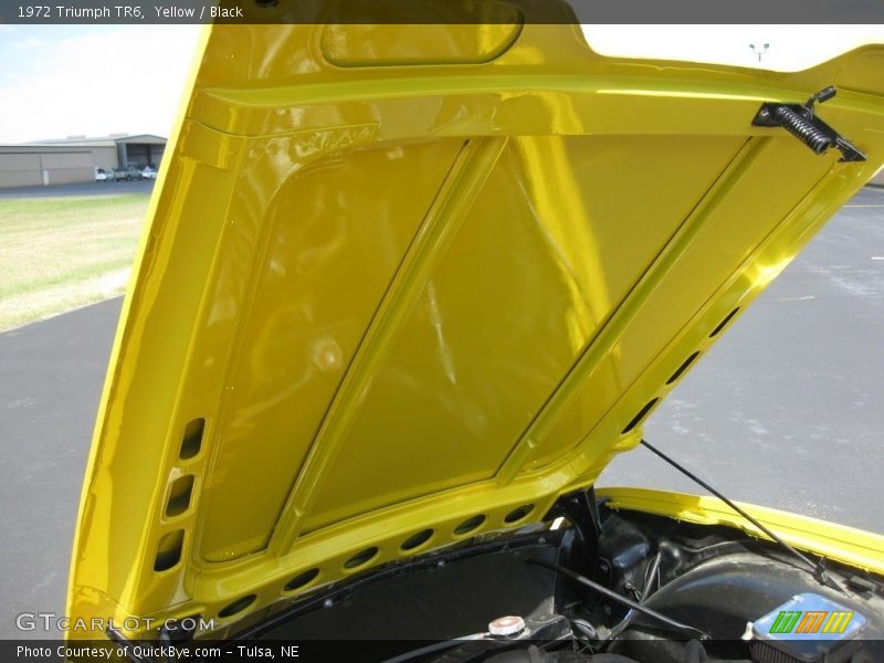 Yellow / Black 1972 Triumph TR6