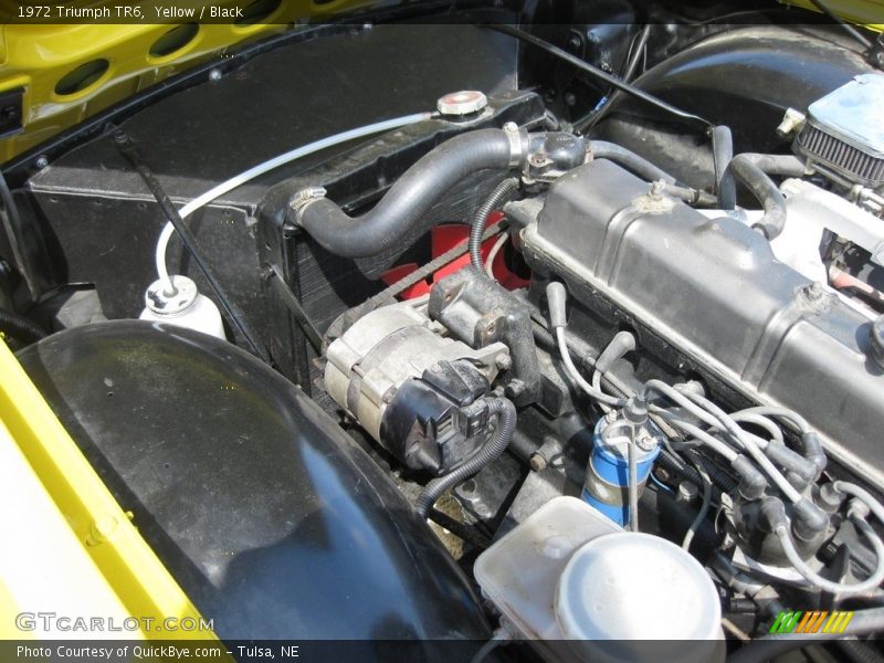  1972 TR6  Engine - 2.5 Liter OHV 12-Valve Inline 6 Cylinder