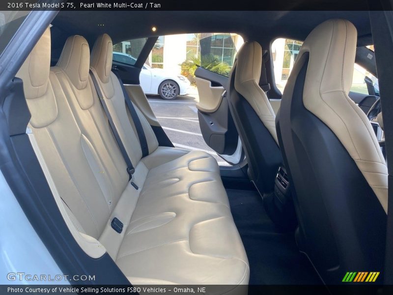 Rear Seat of 2016 Model S 75